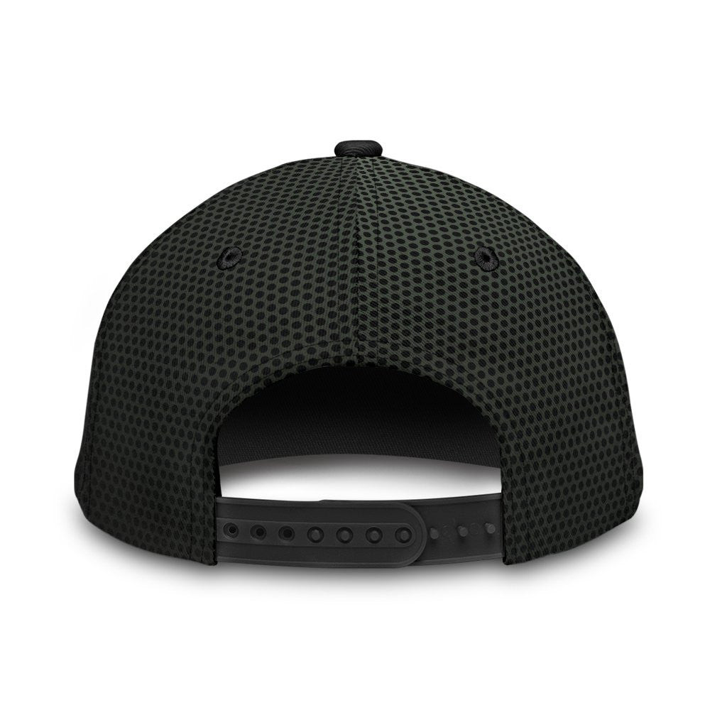 Adeenyc Skull Gifts Skull Orange Circle Classic Cap Personalized Name Trucker Hats Custom Hats Gifts For Men & Women