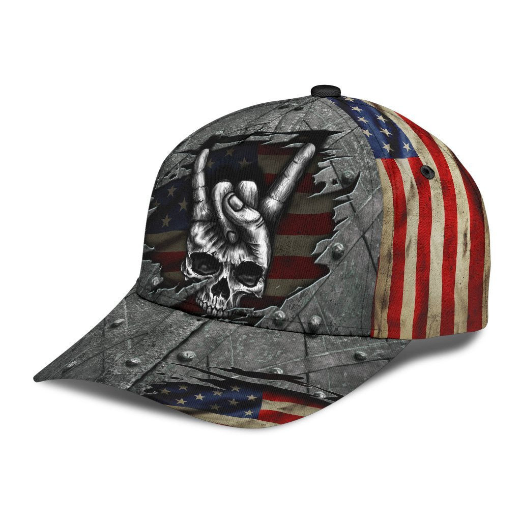 Adeenyc Skull Zero Fcks Given Classic Cap Trucker Hats Custom Hats Gifts For Men & Women