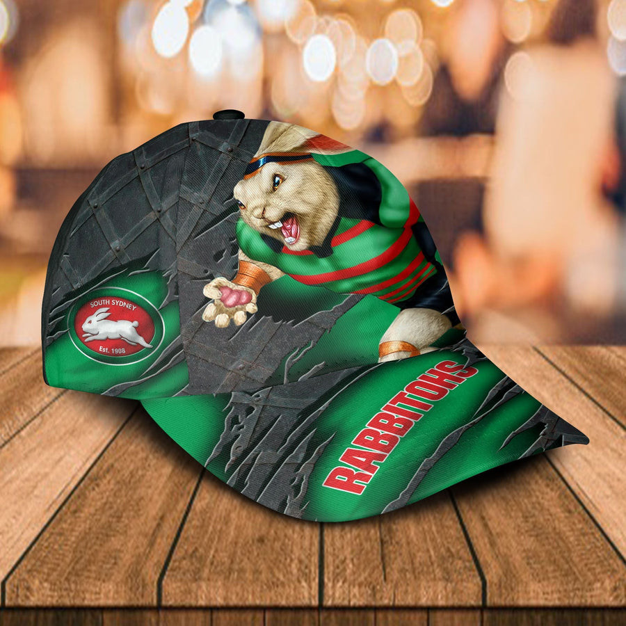 Adeenyc South Sydney Rabbitohs NRL Classic Cap Personalized Gift For Fans