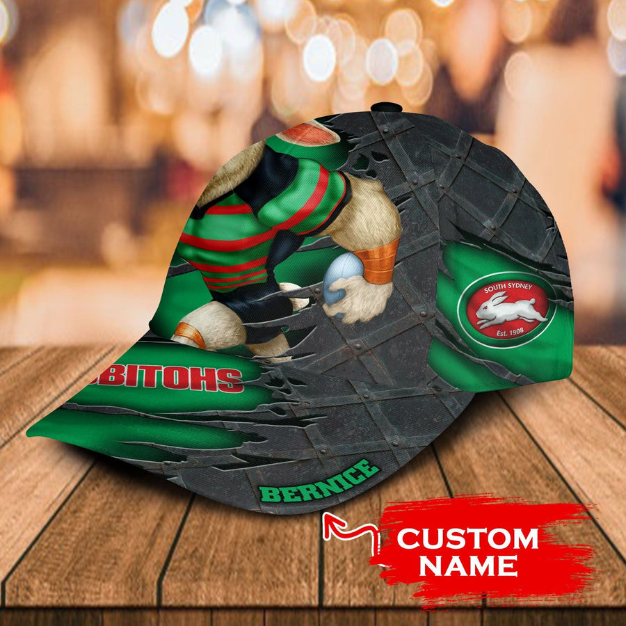 Adeenyc South Sydney Rabbitohs NRL Classic Cap Personalized Gift For Fans