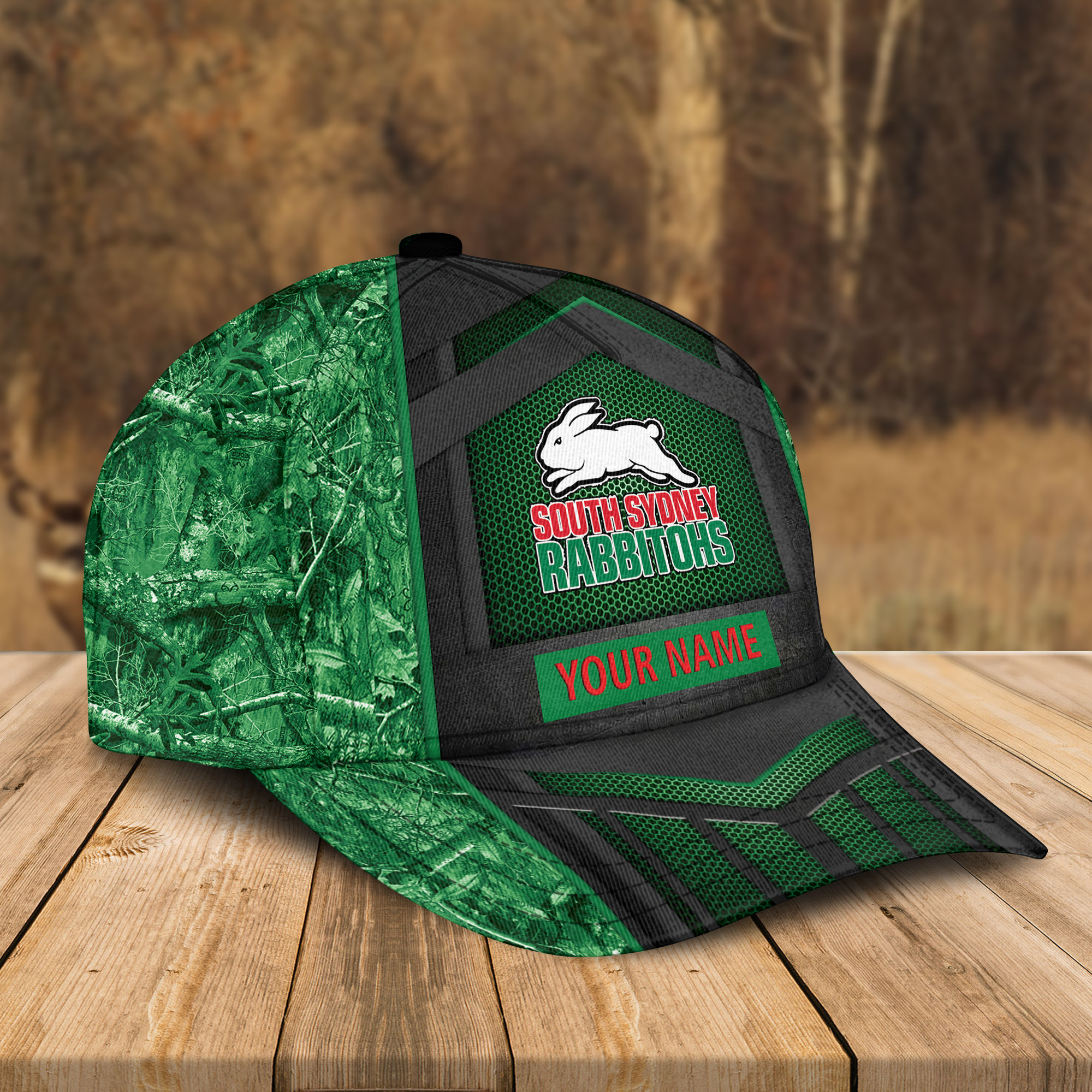 Adeenyc South Sydney Rabbitohs NRL Personalized Classic Cap Best Gift For Fans