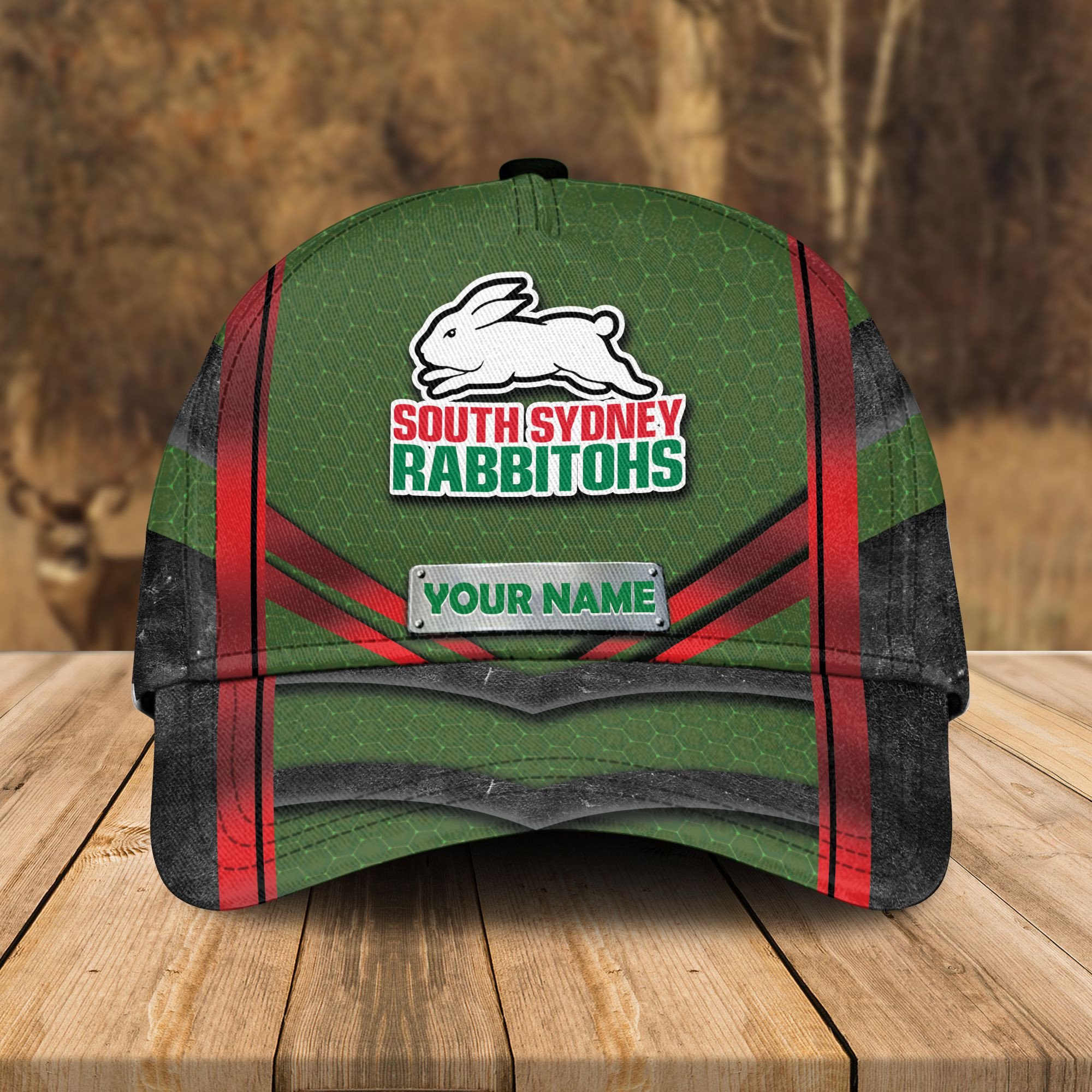 Adeenyc South Sydney Rabbitohs NRL Personalized Classic Cap Best Gift For Fans