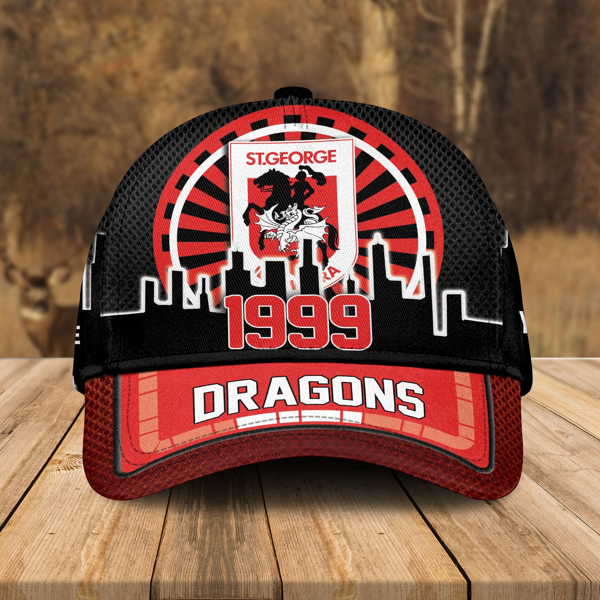 Adeenyc St. George Illawarra Dragons NRL Personalized Classic Cap Best Gift For Fans