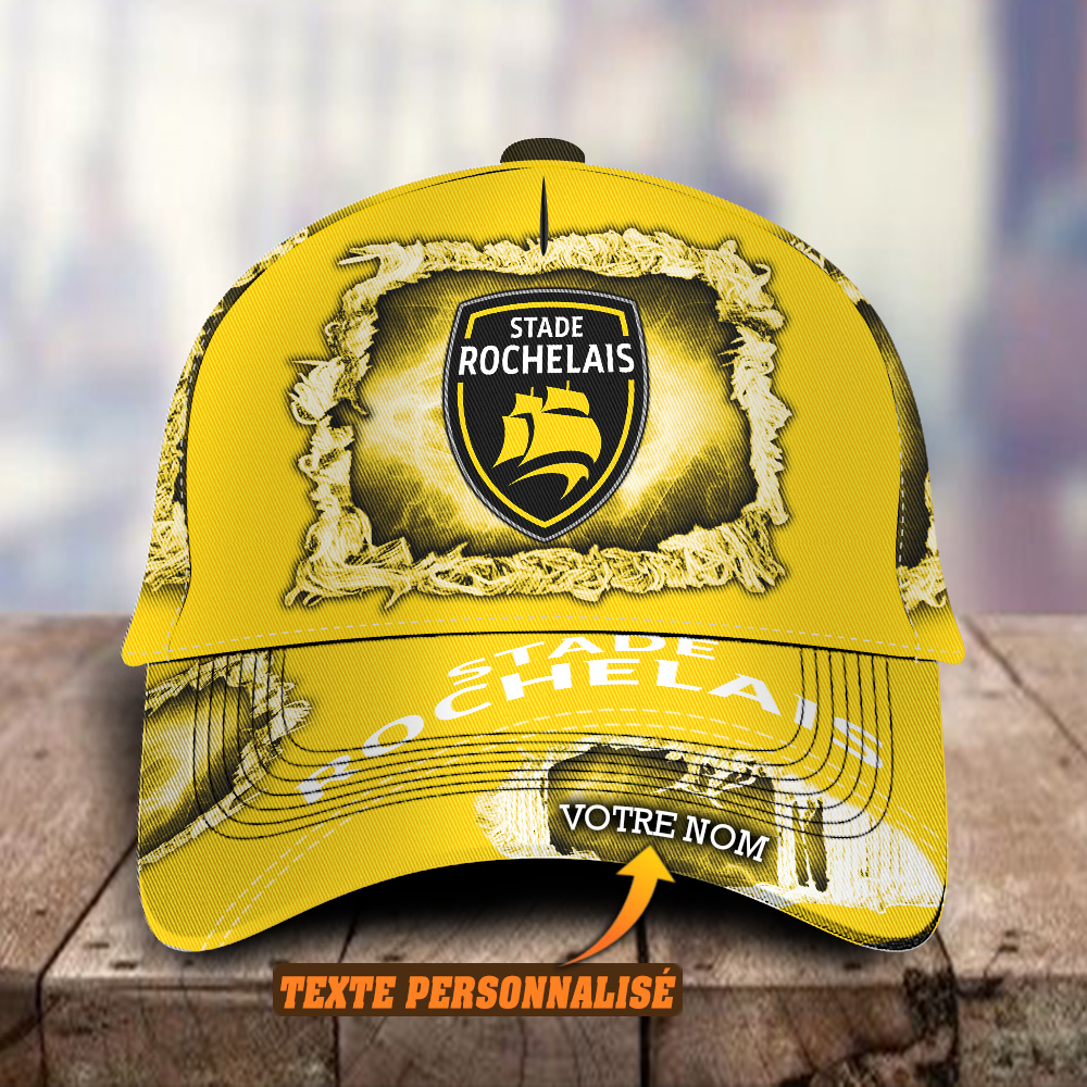 Adeenyc Stade Rochekais 3D Classic Cap Custom Baseball Cap Hat Trucker Hats Custom Hats Gifts For Men & Women