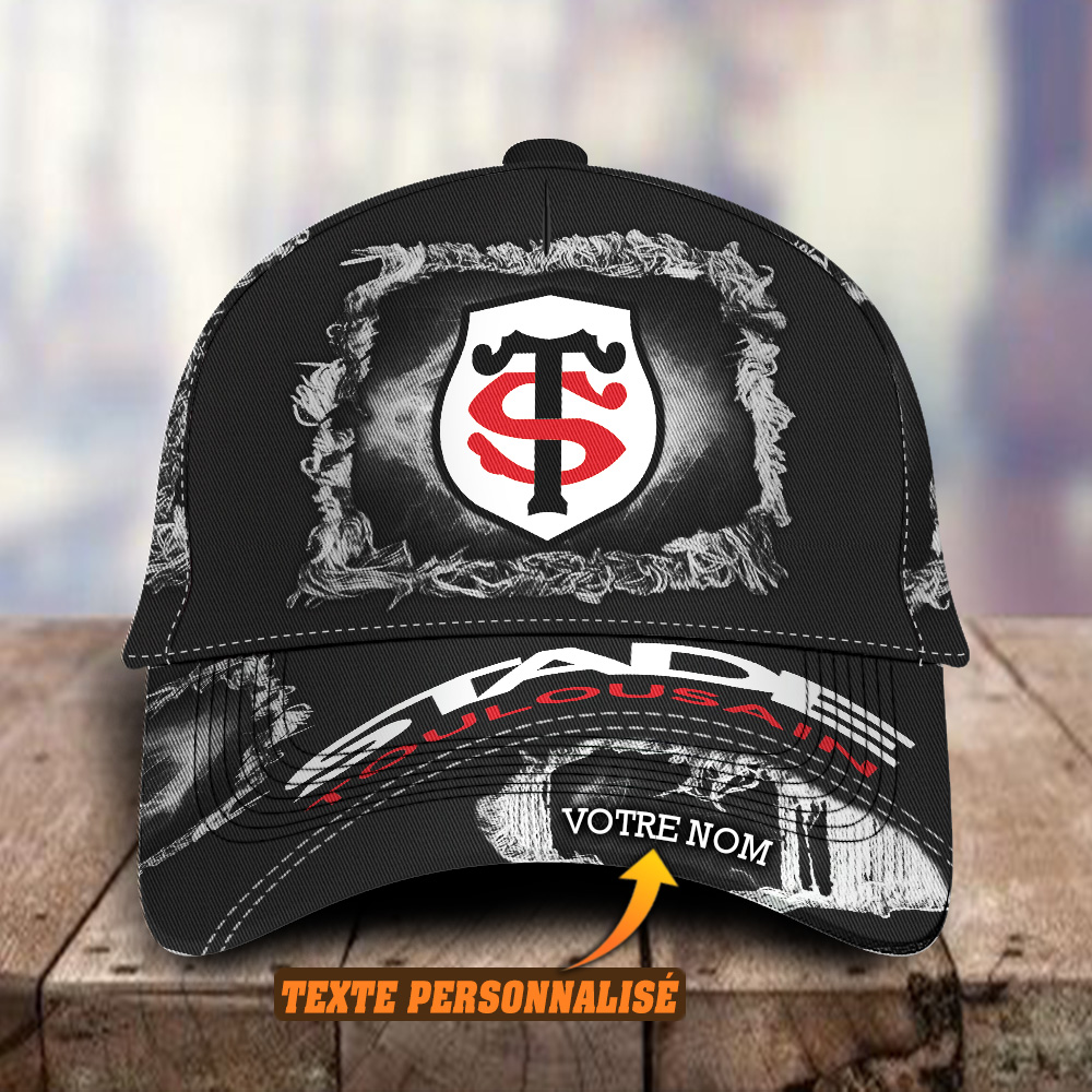 Adeenyc Stade Toulousain 3D Classic Cap Custom Baseball Cap Hat Trucker Hats Custom Hats Gifts For Men & Women