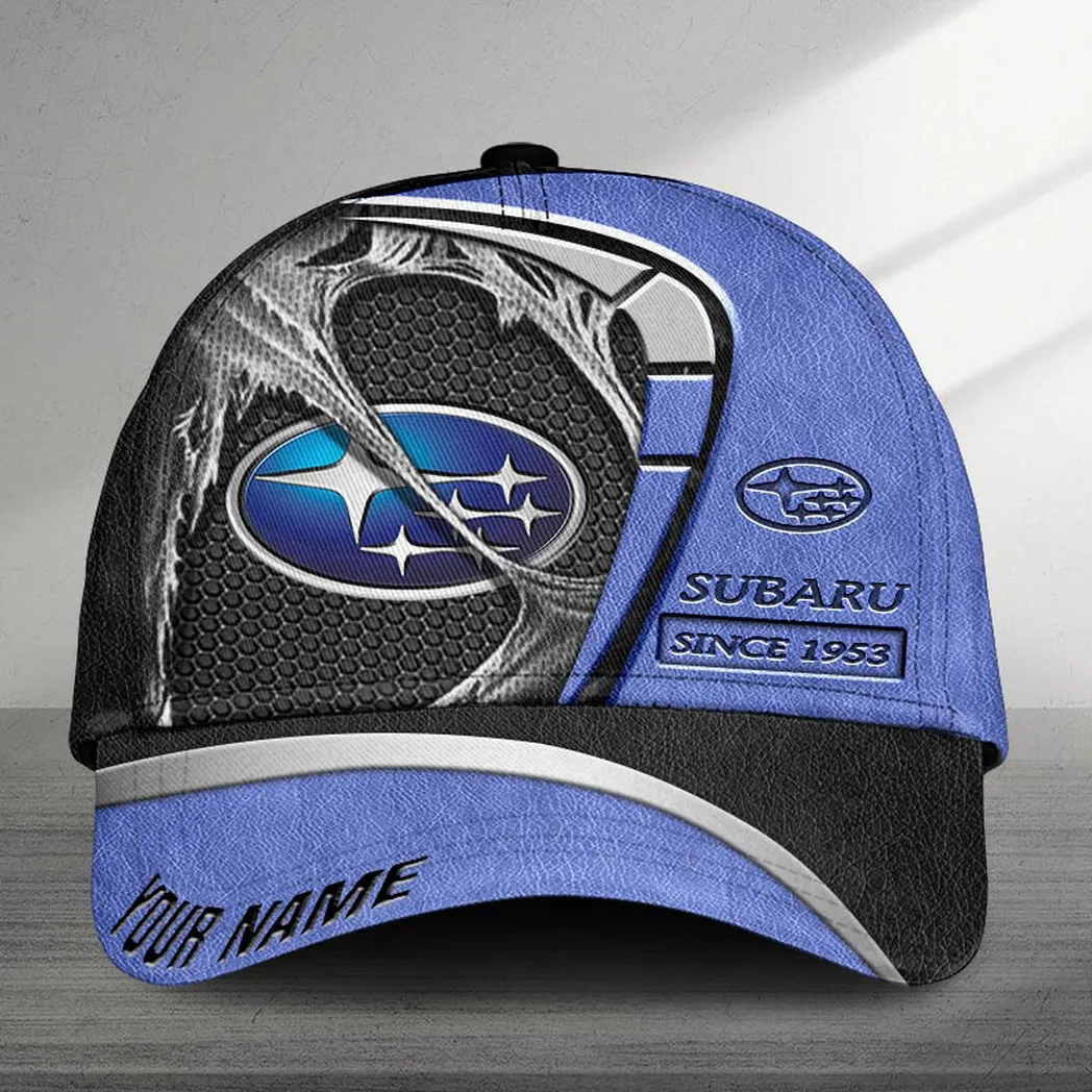 Adeenyc Subaru Cap for Car Lovers, All-Over Printed Customized Hat Baseball Cap Classic Hat