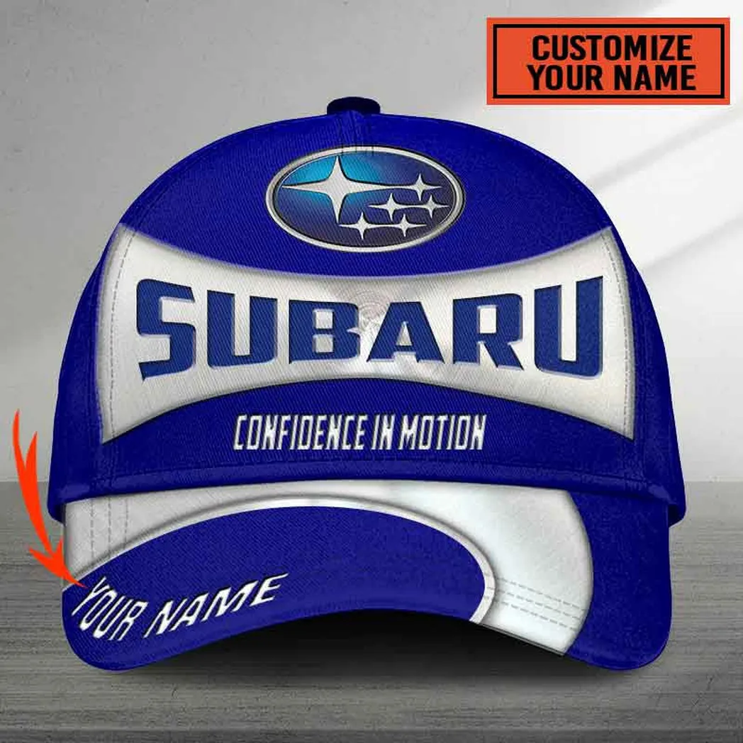 Adeenyc Subaru Classic Cap, All-Over Printed Customized Hat for Car Lovers Baseball Cap Classic Hat