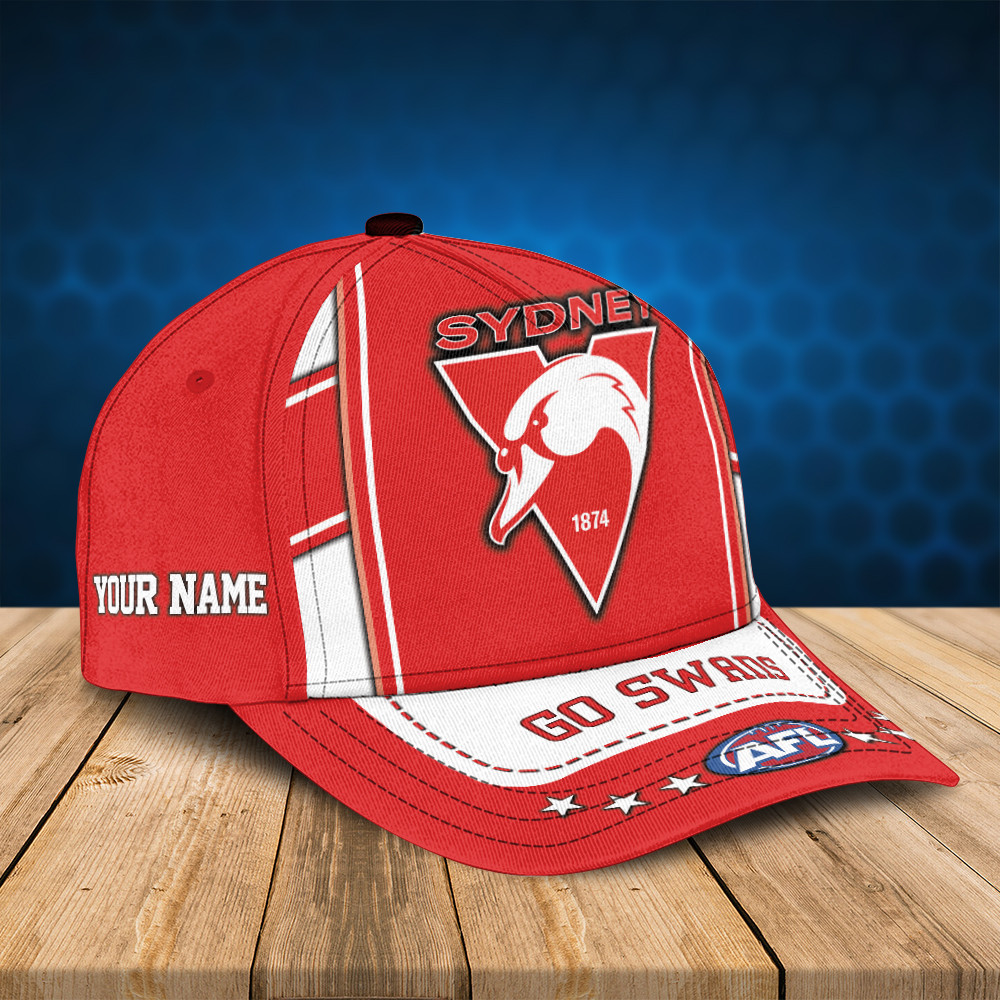 Adeenyc Sydney Swans Personalized Hats Baseball Caps Classic Caps for men, women