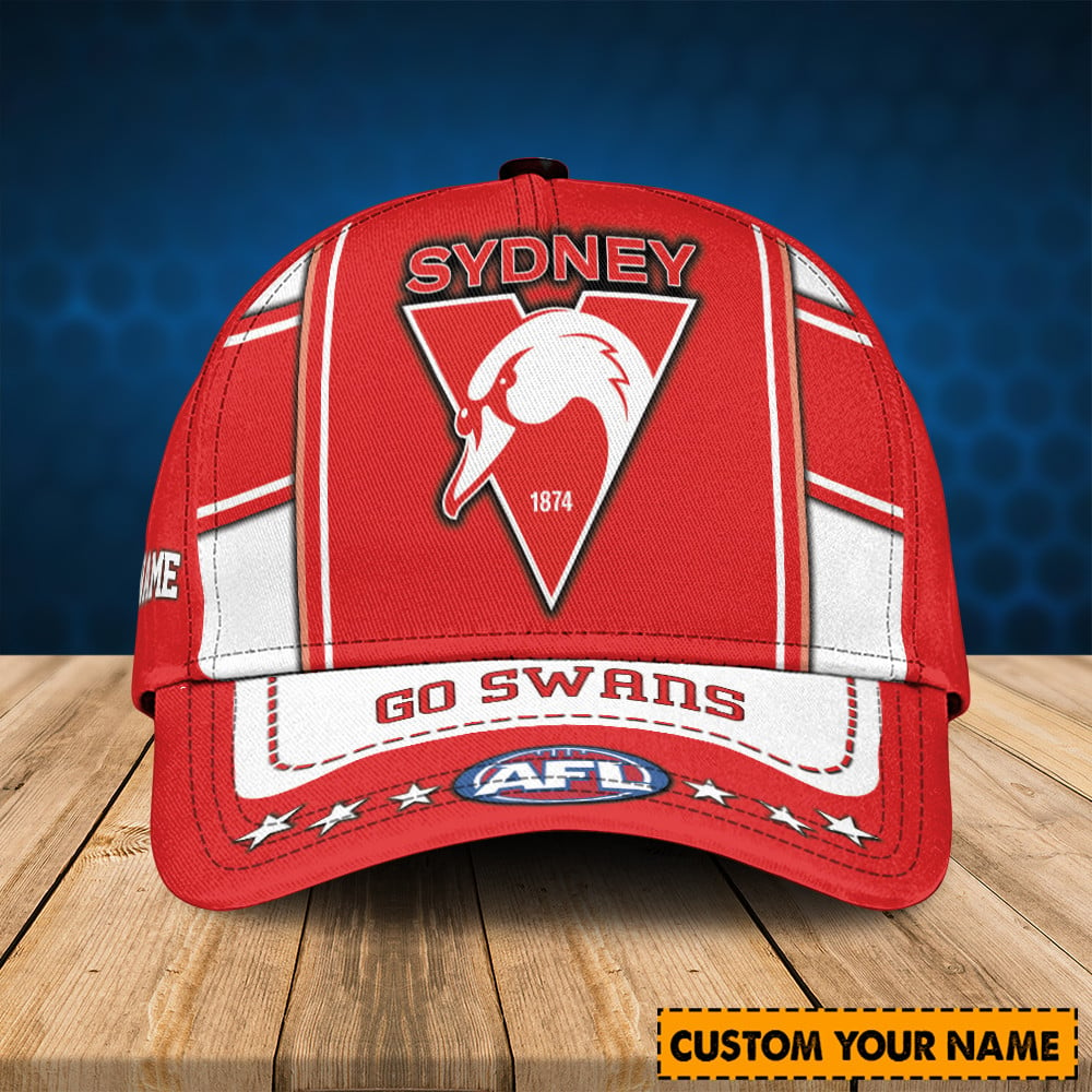 Adeenyc Sydney Swans Personalized Hats Baseball Caps Classic Caps for men, women