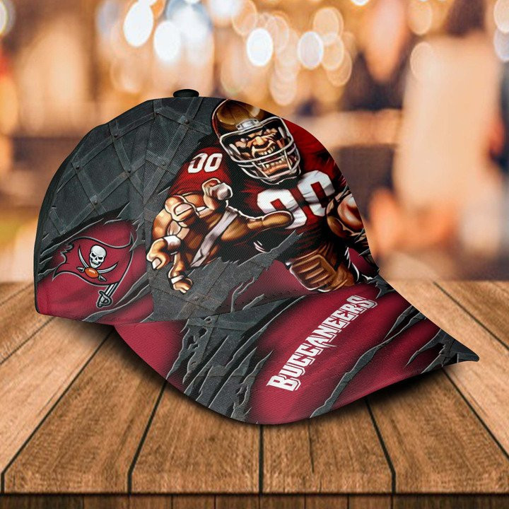 Adeenyc Tampa Bay Buccaneers NFL Personalized Hats Baseball Caps Classic Caps for men, women