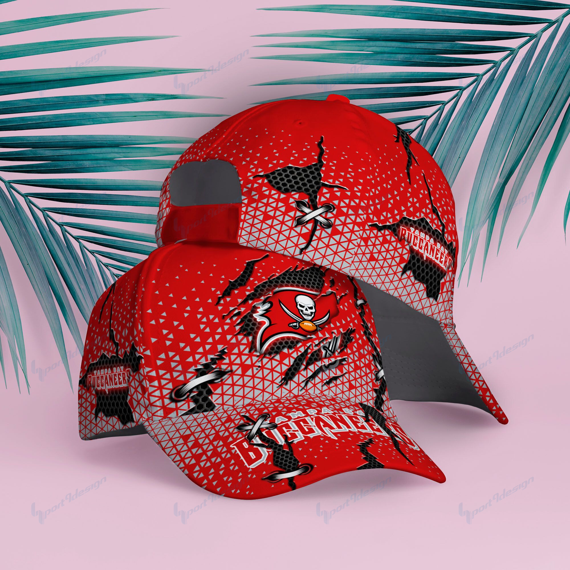 Adeenyc Tampa Bay Buccaneers NFL Personalized Hats Baseball Caps Classic Caps for men, women