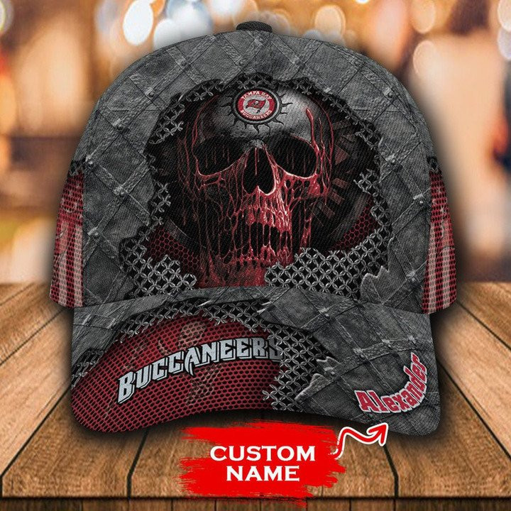Adeenyc Tampa Bay Buccaneers NFL Personalized Hats Baseball Caps Classic Caps for men, women