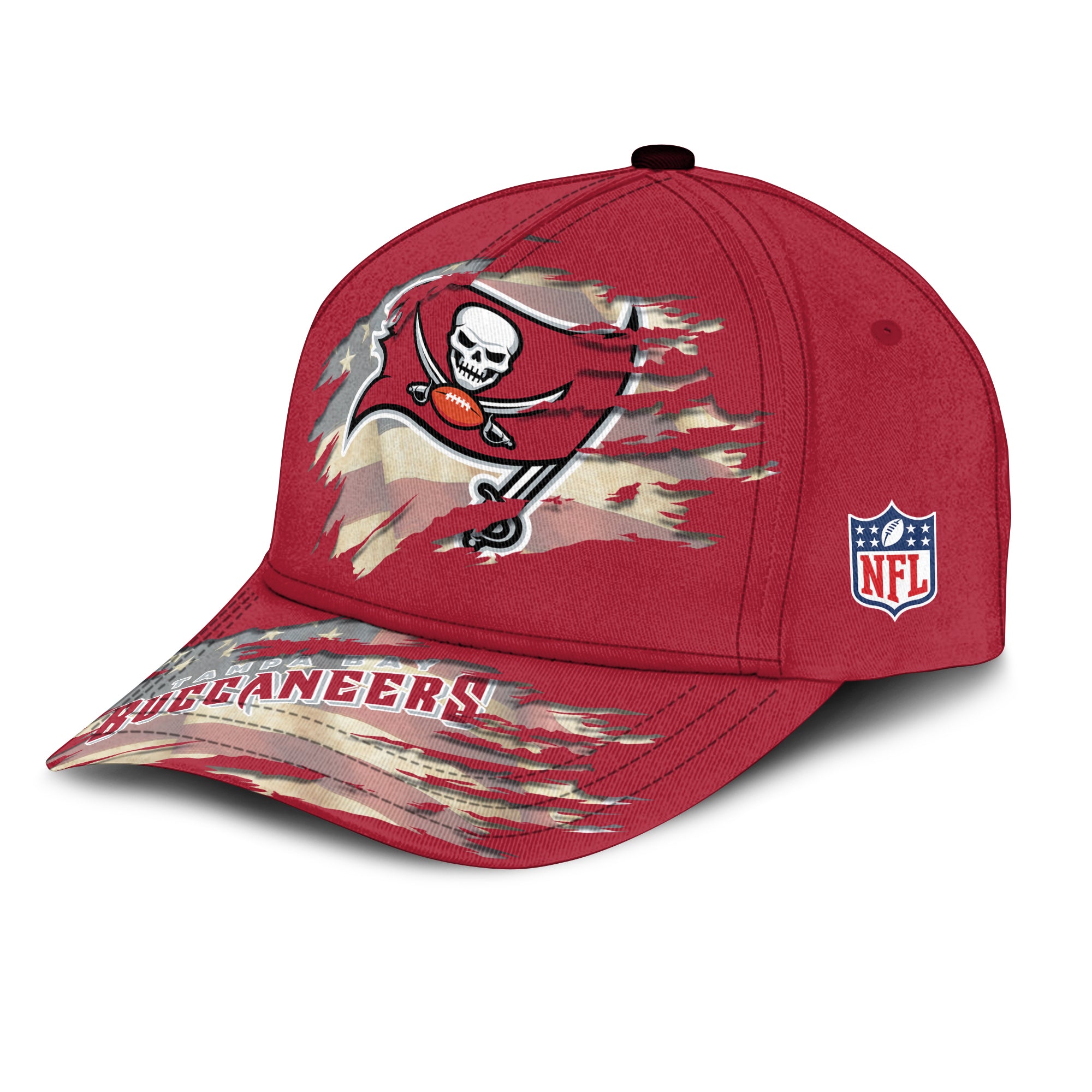 Adeenyc Tampa Bay Buccaneers NFL Personalized Hats Baseball Caps Classic Caps for men, women