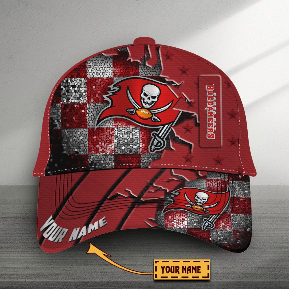 Adeenyc Tampa Bay Buccaneers NFL Personalized Hats Baseball Caps Classic Caps for men, women