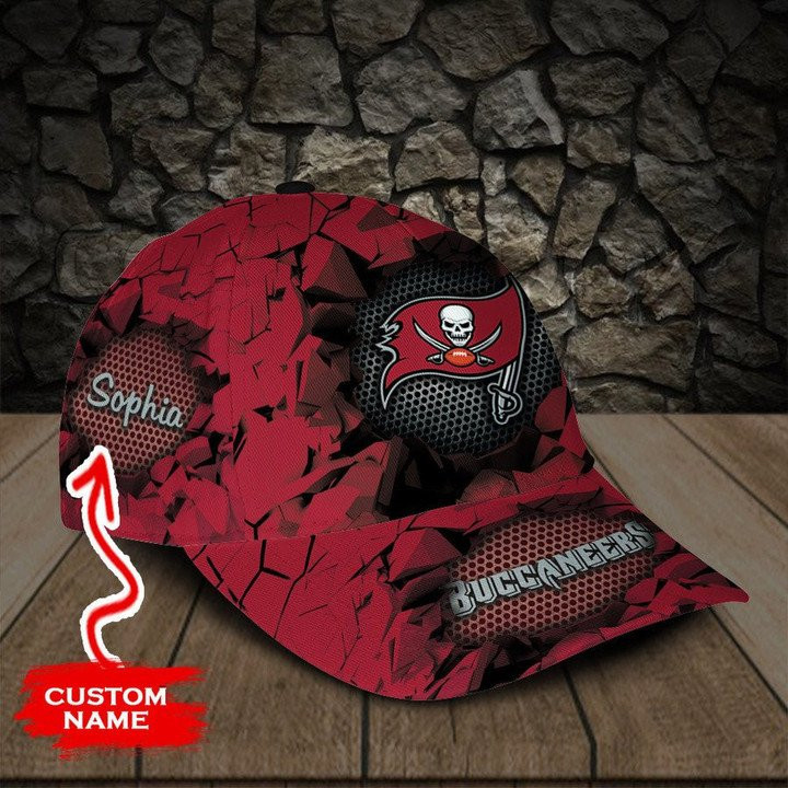 Adeenyc Tampa Bay Buccaneers NFL Personalized Hats Baseball Caps Classic Caps for men, women