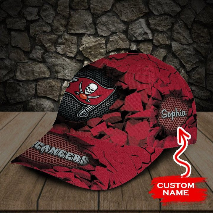 Adeenyc Tampa Bay Buccaneers NFL Personalized Hats Baseball Caps Classic Caps for men, women