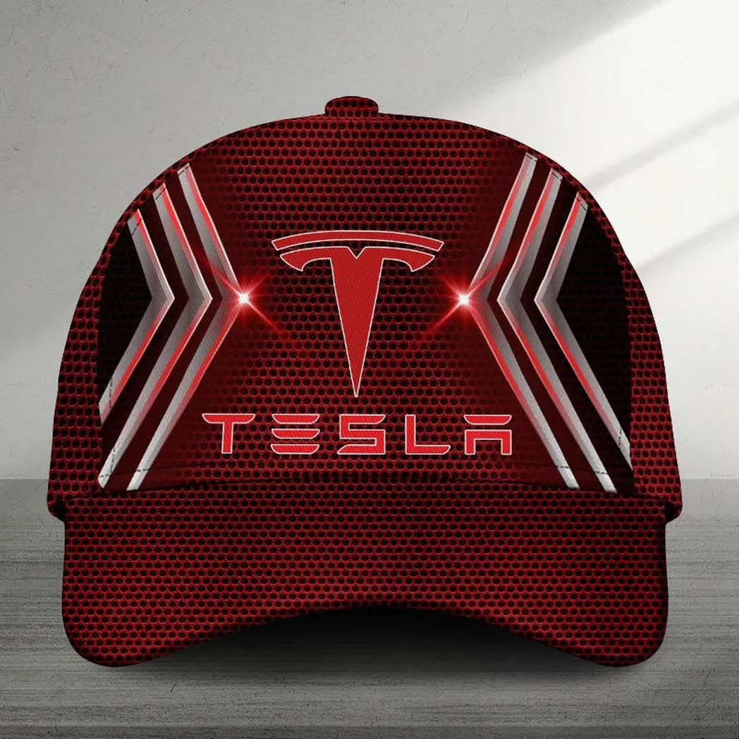 Adeenyc Tesla 3D Baseball Cap Classic Hat 