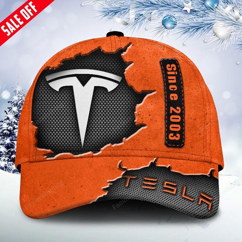 Adeenyc Tesla Personalized Hats Baseball Caps Classic Caps for men, women