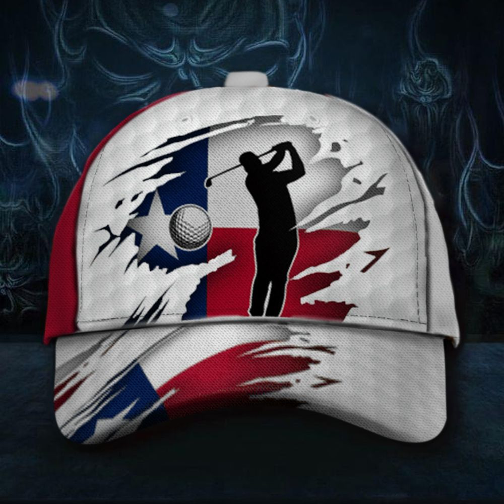 Adeenyc Texas Flag Golfer Cap Pride Texas State Hat Gifts For Golf Enthusiasts Trucker Hats Custom Hats Gifts For Men & Women