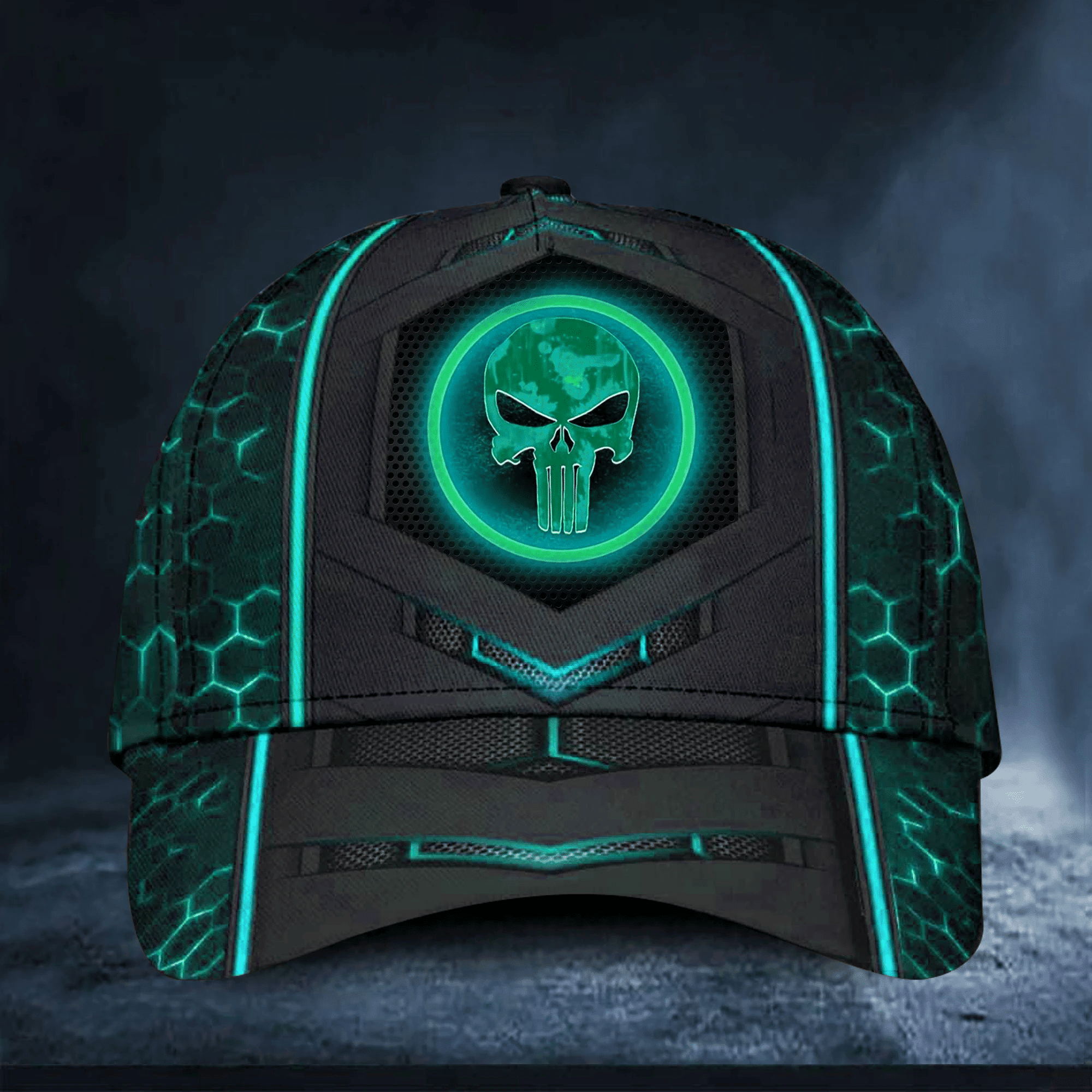 Adeenyc The Best  Skull Cap Multicolor All Over Print Trucker Hats Custom Hats Gifts For Men & Women