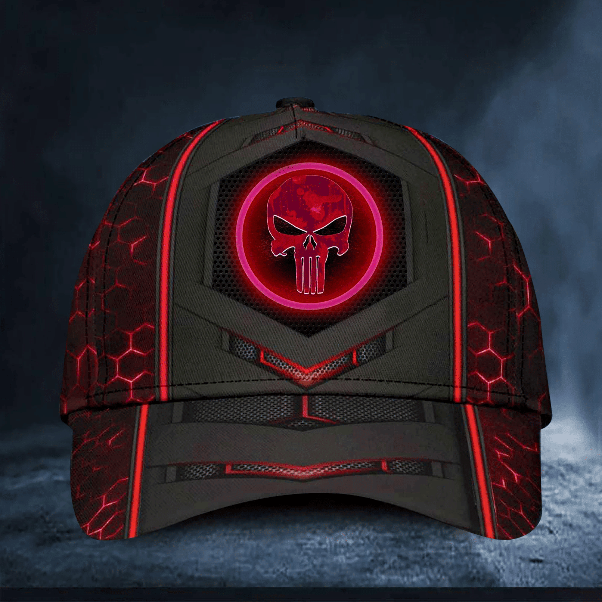Adeenyc The Best  Skull Cap Multicolor All Over Print Trucker Hats Custom Hats Gifts For Men & Women