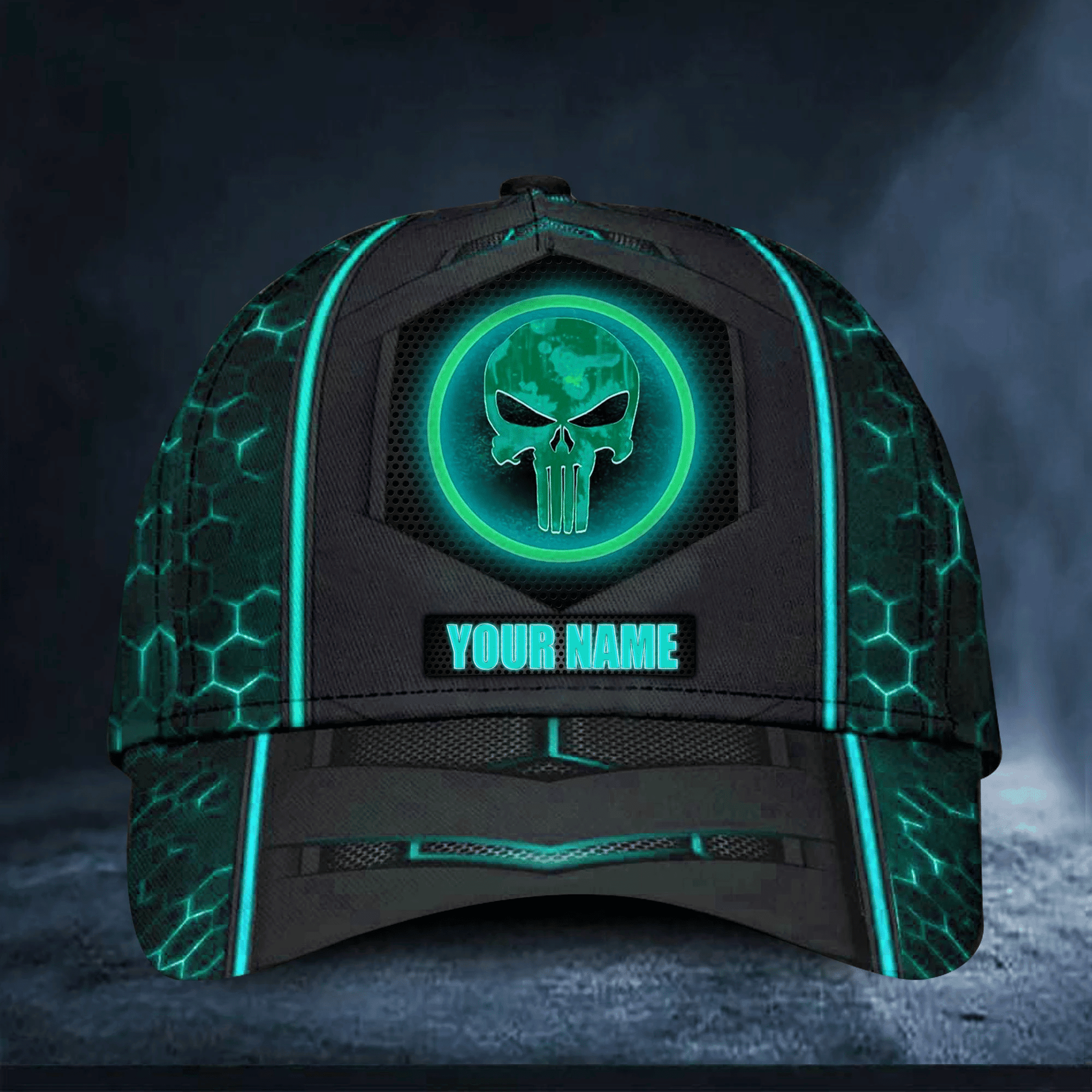 Adeenyc The Best  Skull Cap Multicolor Personalized Trucker Hats Custom Hats Gifts For Men & Women
