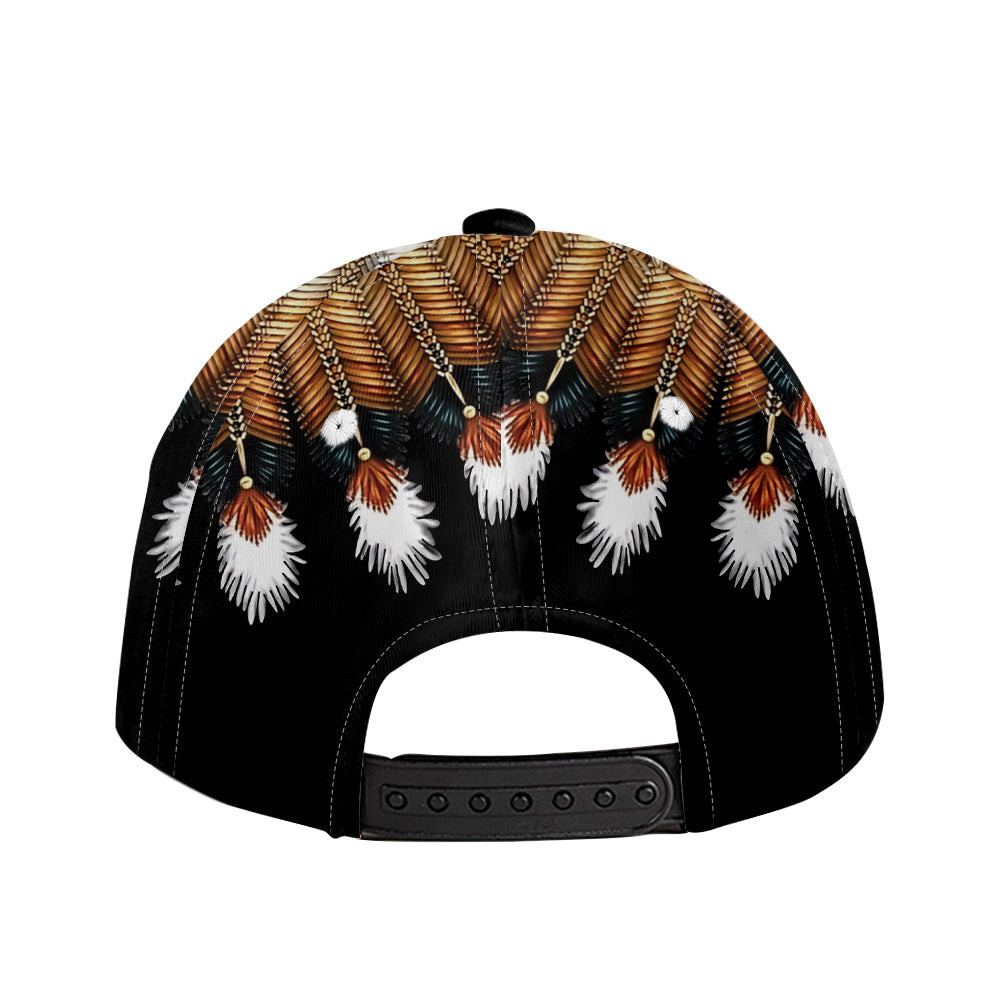 Adeenyc - Tribal Angry Wolf Classic Cap Baseball Hat, Unisex Wolf Baseball Cap, Wolf Themed Gifts Idea Trucker Hats Custom Hats Gifts For Men & Women