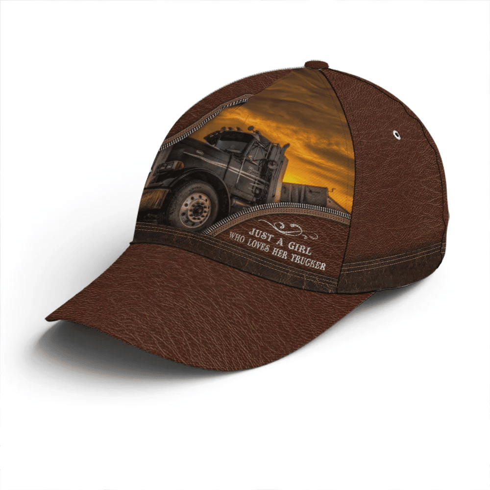 Adeenyc Trucker Farm Leather Style Baseball Cap All Over Print Trucker Hats Custom Hats Gifts For Men & Women