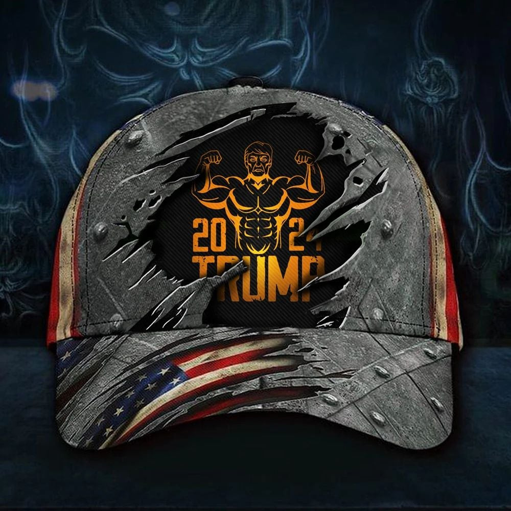 Adeenyc Trump 2024 Hat 3D Print Vintage American Flag Classic Cap For Supporters Trump Hat Merchandise Trucker Hats Custom Hats Gifts For Men & Women
