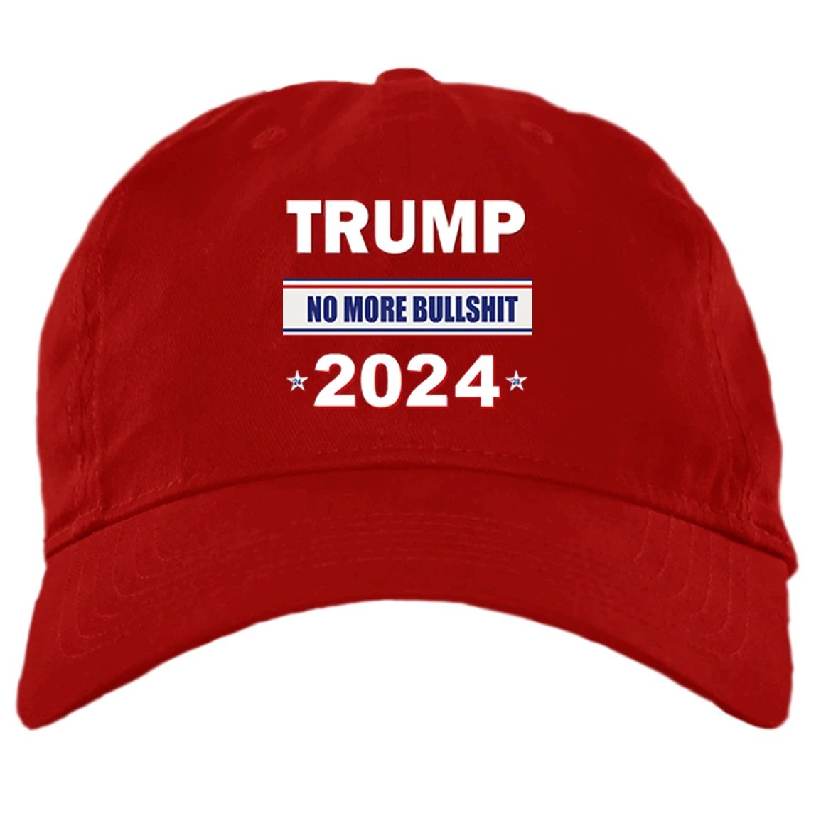 Adeenyc Trump 2024 Hat No More Bullshit Lawn Sign Vote Pro Trump MAGA Campaign Anti Biden Sign Trucker Hats Custom Hats Gifts For Men & Women