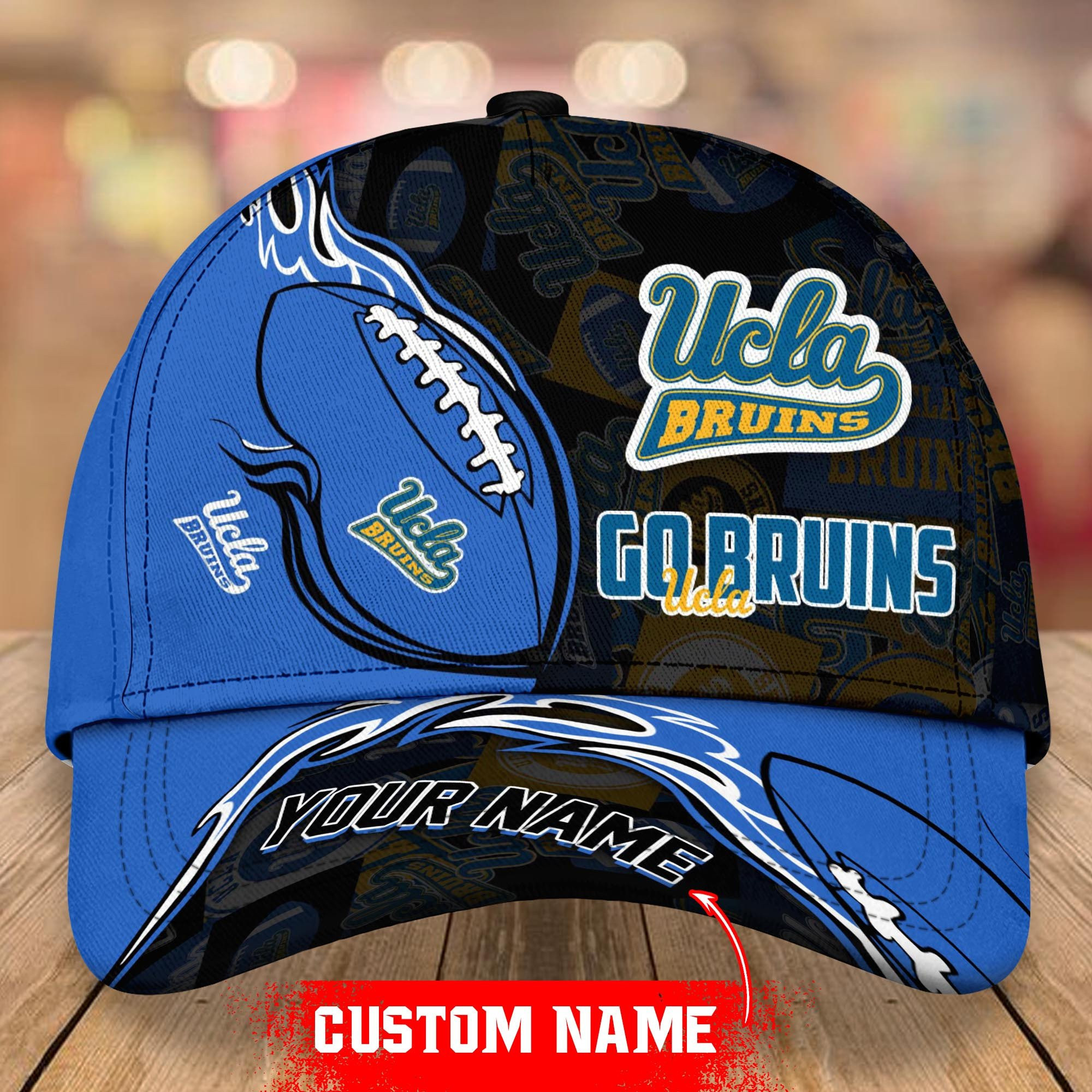 Adeenyc UCLA Bruins NCAA Personalized Hats Baseball Caps Classic Caps for men, women