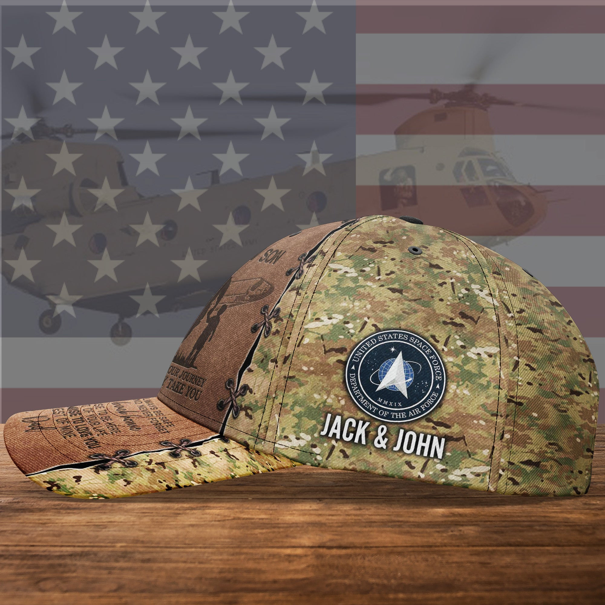 Adeenyc US Military Veteran Classic Cap, Personalized Classic Cap For Veteran Trucker Hats Custom Hats Gifts For Men & Women