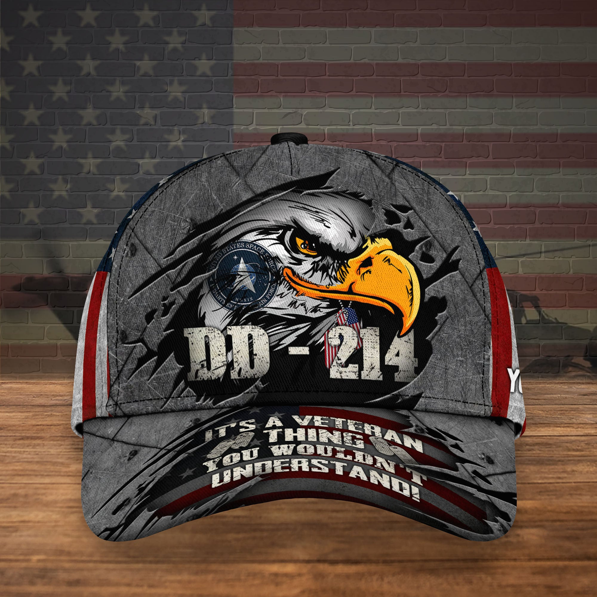 Adeenyc US Military Veteran Classic Cap, Personalized Classic Cap For Veteran Trucker Hats Custom Hats Gifts For Men & Women