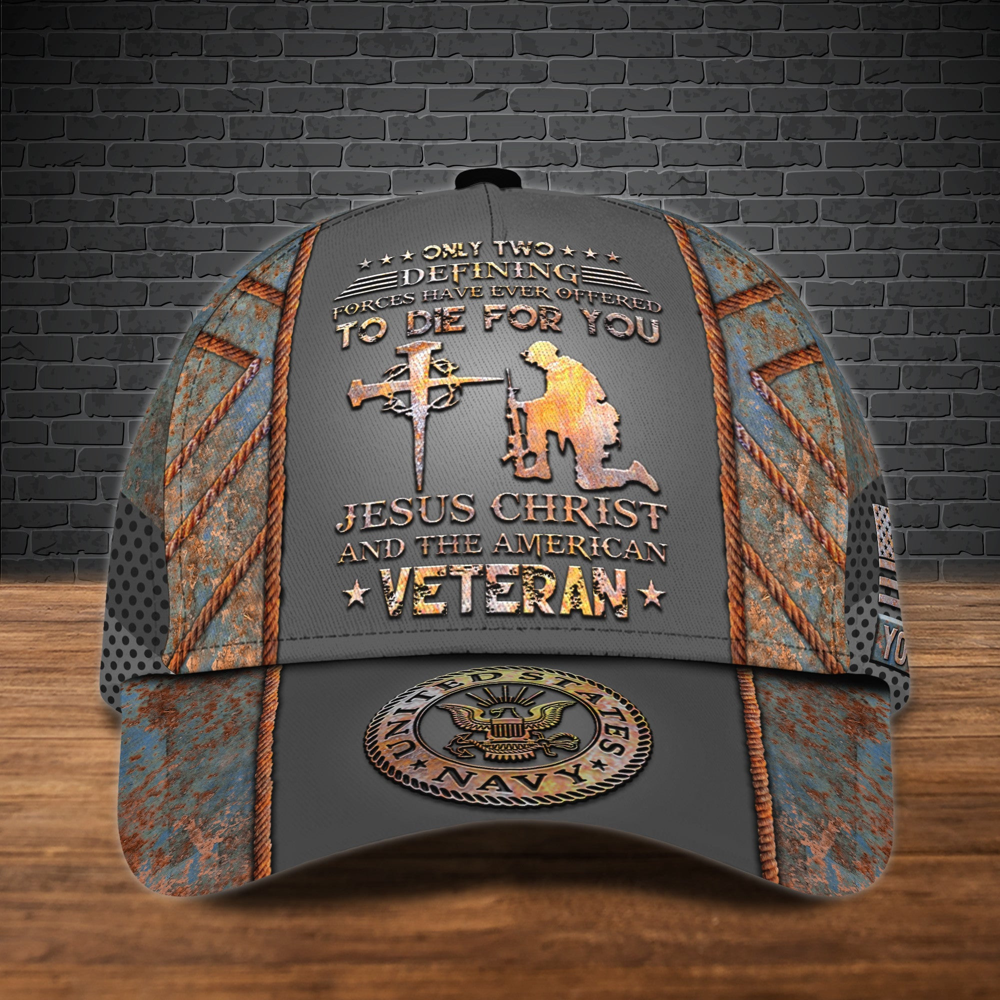 Adeenyc US Military Veteran Classic Cap, Personalized Classic Cap For Veteran Trucker Hats Custom Hats Gifts For Men & Women