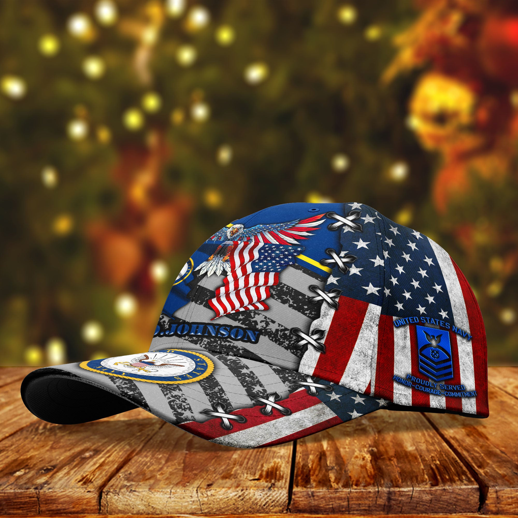 Adeenyc US Military Veteran Classic Cap, Personalized Classic Cap For Veteran Trucker Hats Custom Hats Gifts For Men & Women