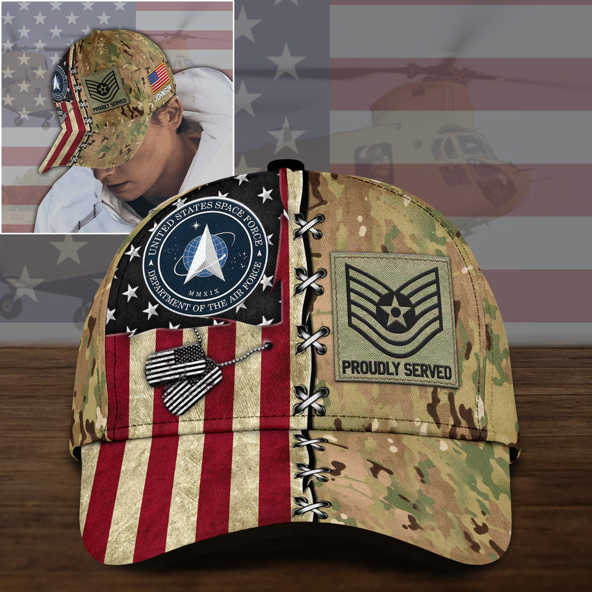 Adeenyc US Military Veteran Classic Cap, Personalized Classic Cap For Veteran Trucker Hats Custom Hats Gifts For Men & Women