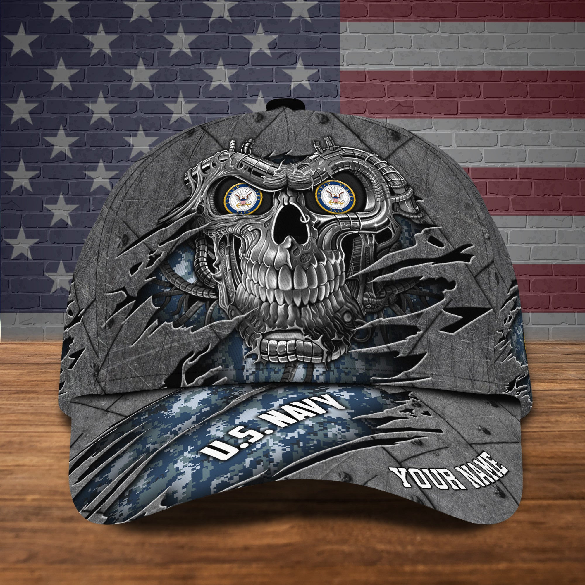 Adeenyc US Military Veteran Classic Cap, Personalized Classic Cap For Veteran Trucker Hats Custom Hats Gifts For Men & Women
