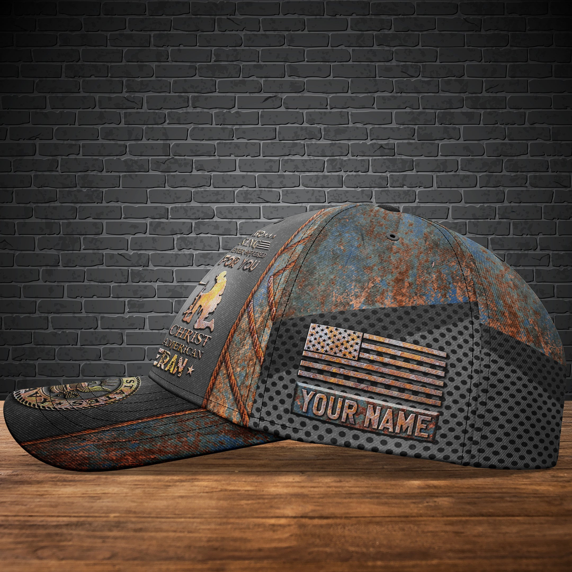 Adeenyc US Military Veteran Classic Cap, Personalized Classic Cap For Veteran Trucker Hats Custom Hats Gifts For Men & Women