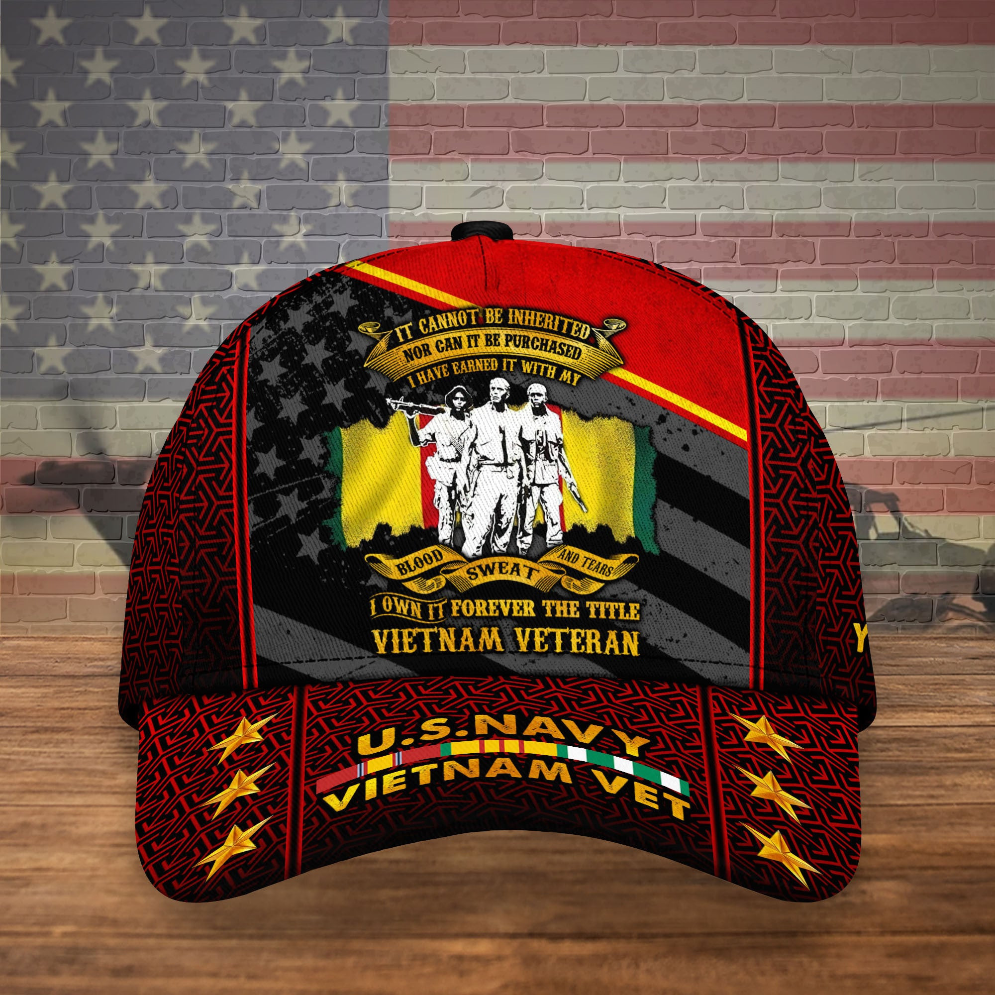 Adeenyc US Military Veteran Classic Cap, Personalized Classic Cap For Veteran Trucker Hats Custom Hats Gifts For Men & Women
