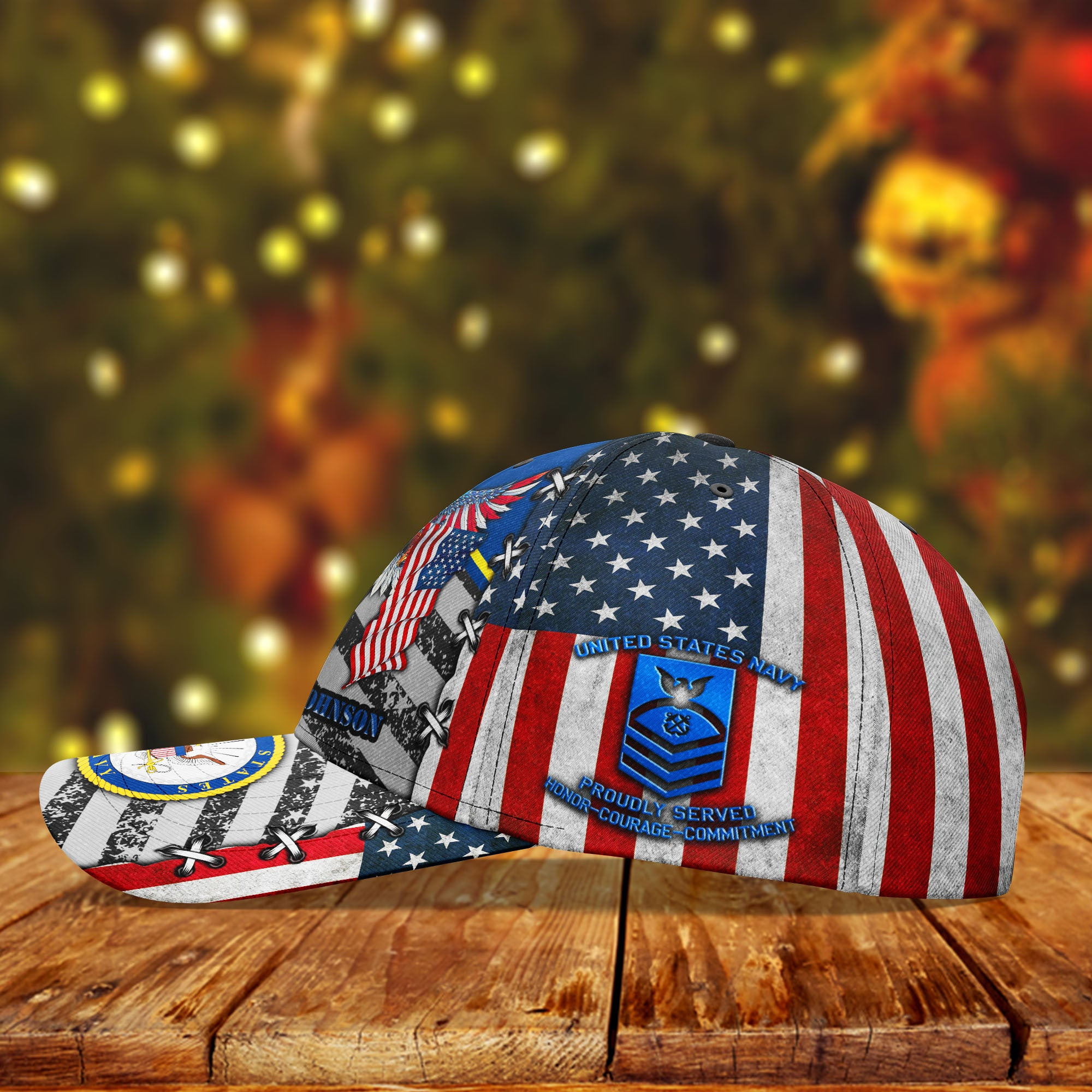 Adeenyc US Military Veteran Classic Cap, Personalized Classic Cap For Veteran Trucker Hats Custom Hats Gifts For Men & Women