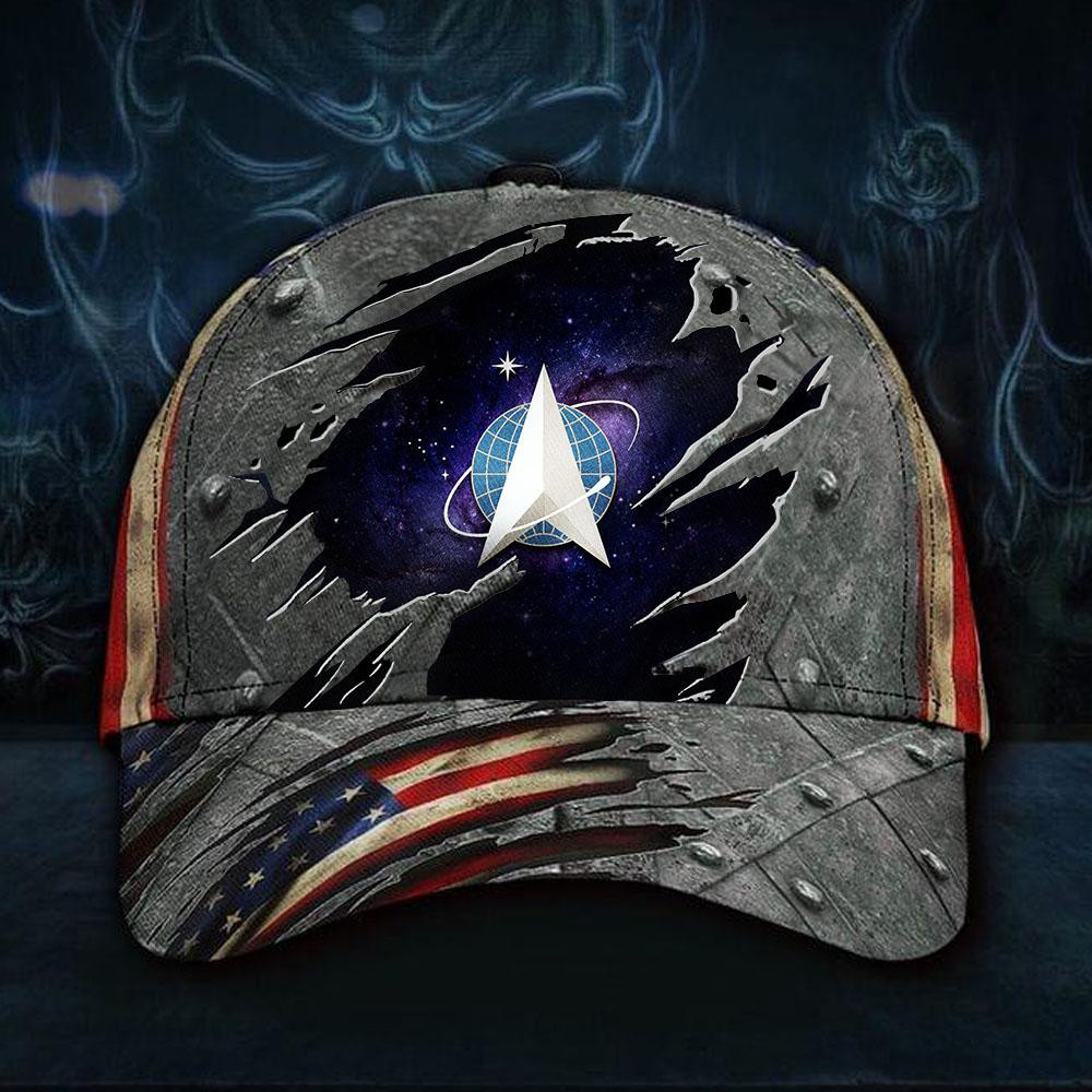 Adeenyc US Space Force America Hat Cap Gift Idea For Men Classic Cap Trucker Hats Custom Hats Gifts For Men & Women