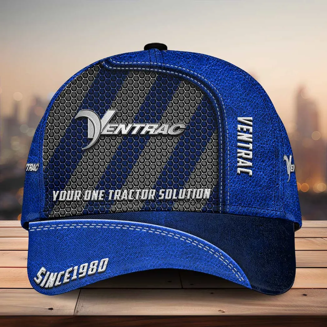 Adeenyc Ventrac Cap for Car Lovers, Personalized Hat 3d Baseball Cap Classic Hat 