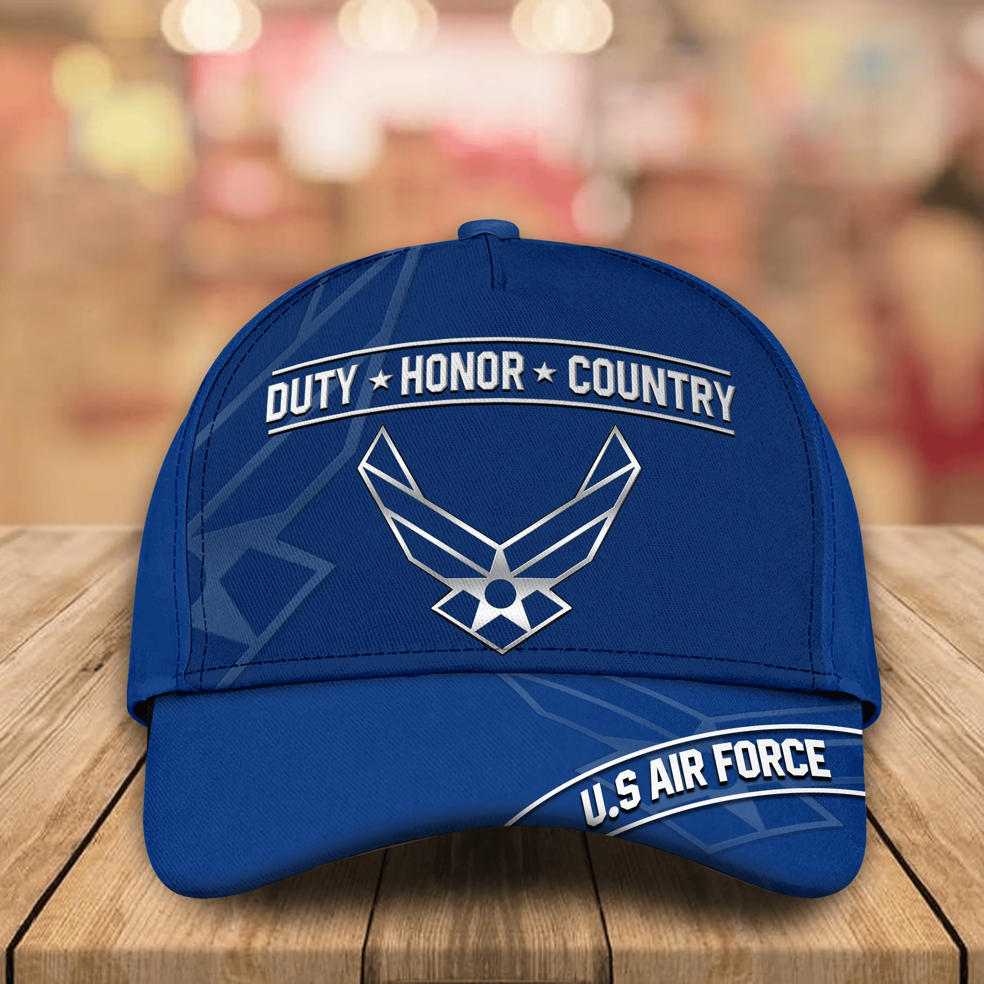 Adeenyc Veteran Custom Cap Duty Honor Country Personalized Gift Trucker Hats Custom Hats Gifts For Men & Women