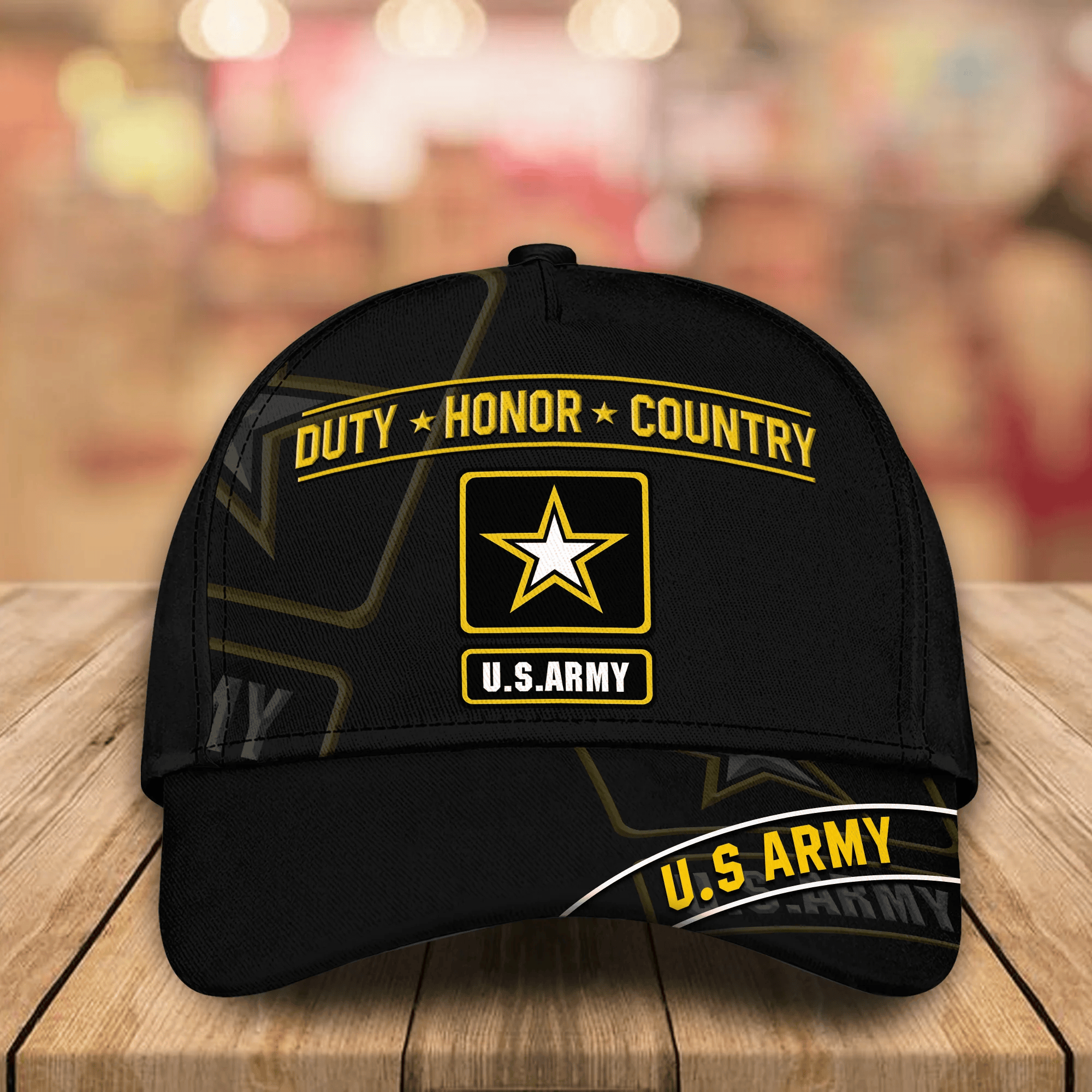 Adeenyc Veteran Custom Cap Duty Honor Country Personalized Gift Trucker Hats Custom Hats Gifts For Men & Women