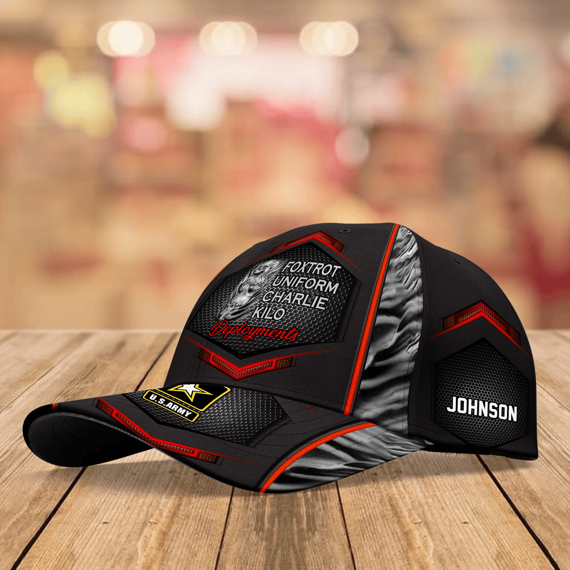 Adeenyc Veteran Custom Cap Fuck Deployments Personalized Gift Trucker Hats Custom Hats Gifts For Men & Women