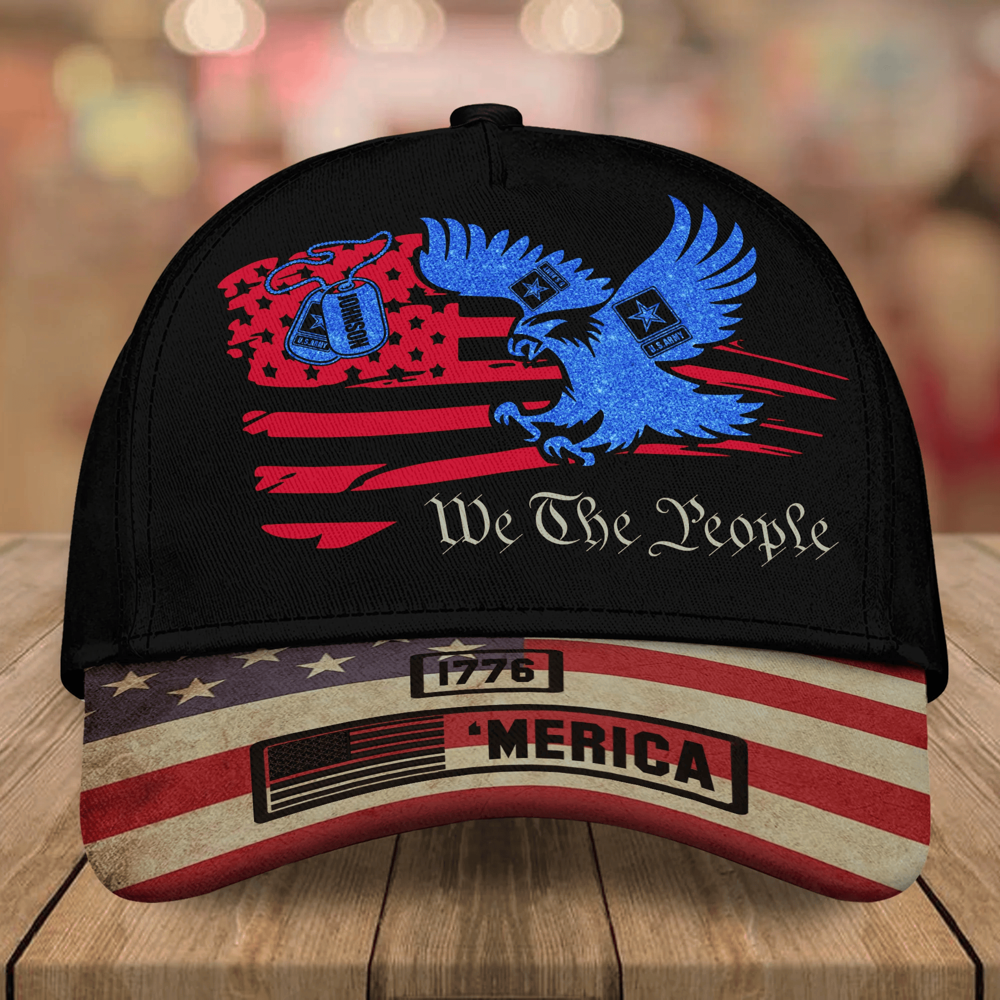 Adeenyc Veteran Custom Cap Merica Personalized Gift Trucker Hats Custom Hats Gifts For Men & Women