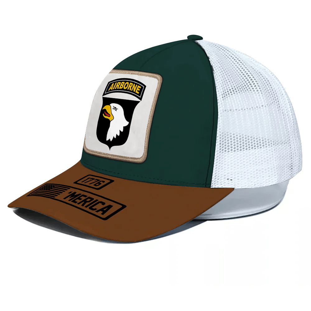 Adeenyc Veteran Custom Cap Proudly Served Personalized Gift Trucker Hats Custom Hats Gifts For Men & Women