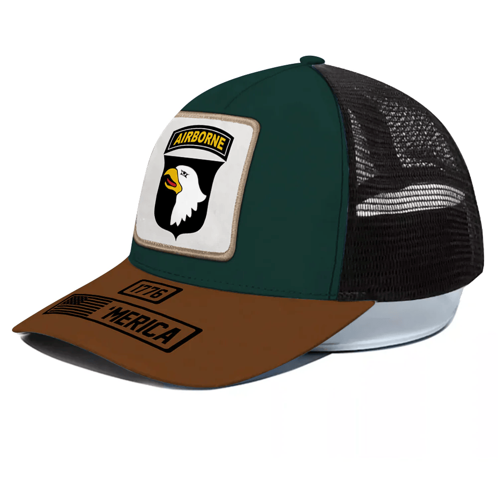 Adeenyc Veteran Custom Cap Proudly Served Personalized Gift Trucker Hats Custom Hats Gifts For Men & Women