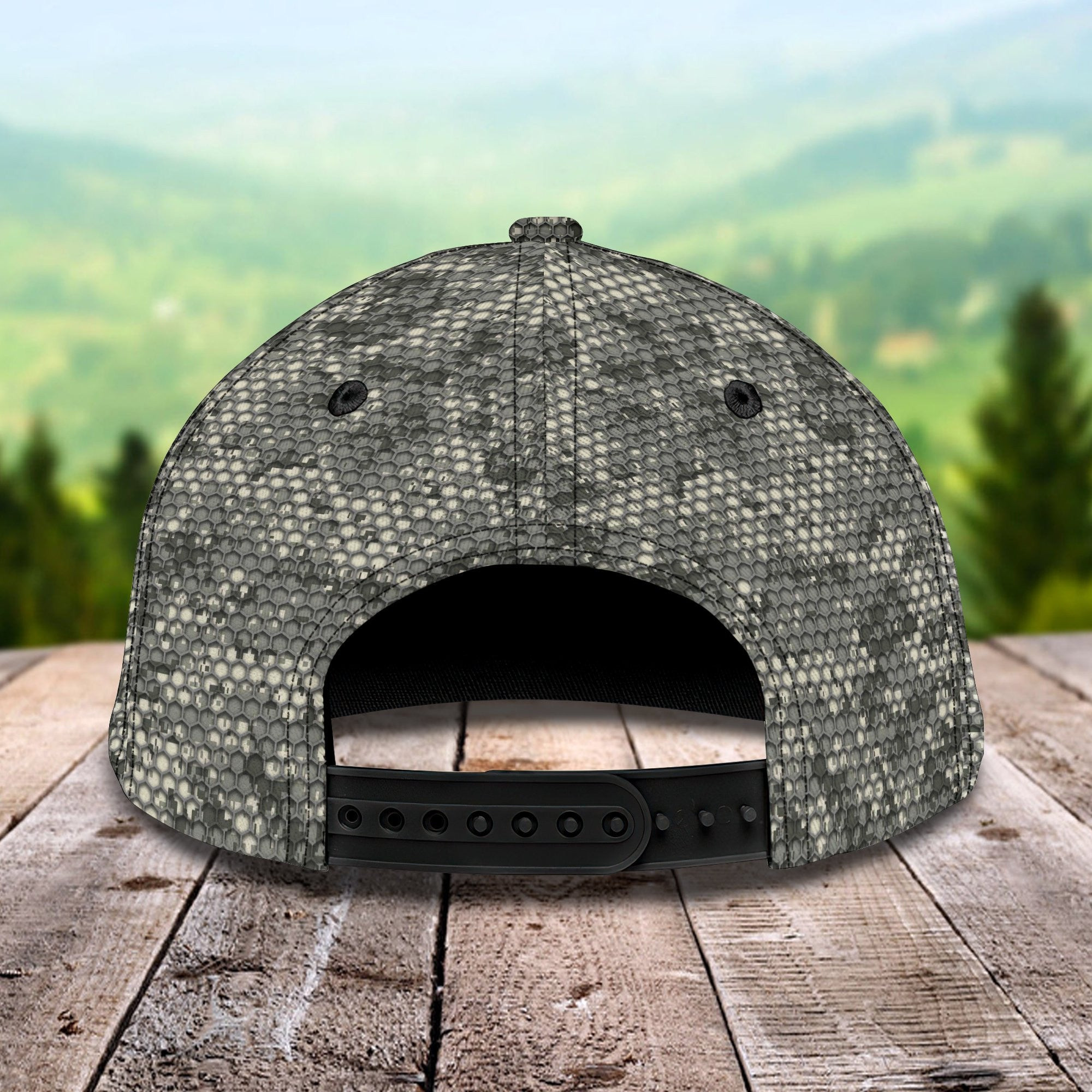 Adeenyc Veteran - Personalized Name All Over Print Classic Cap Trucker Hats Custom Hats Gifts For Men & Women