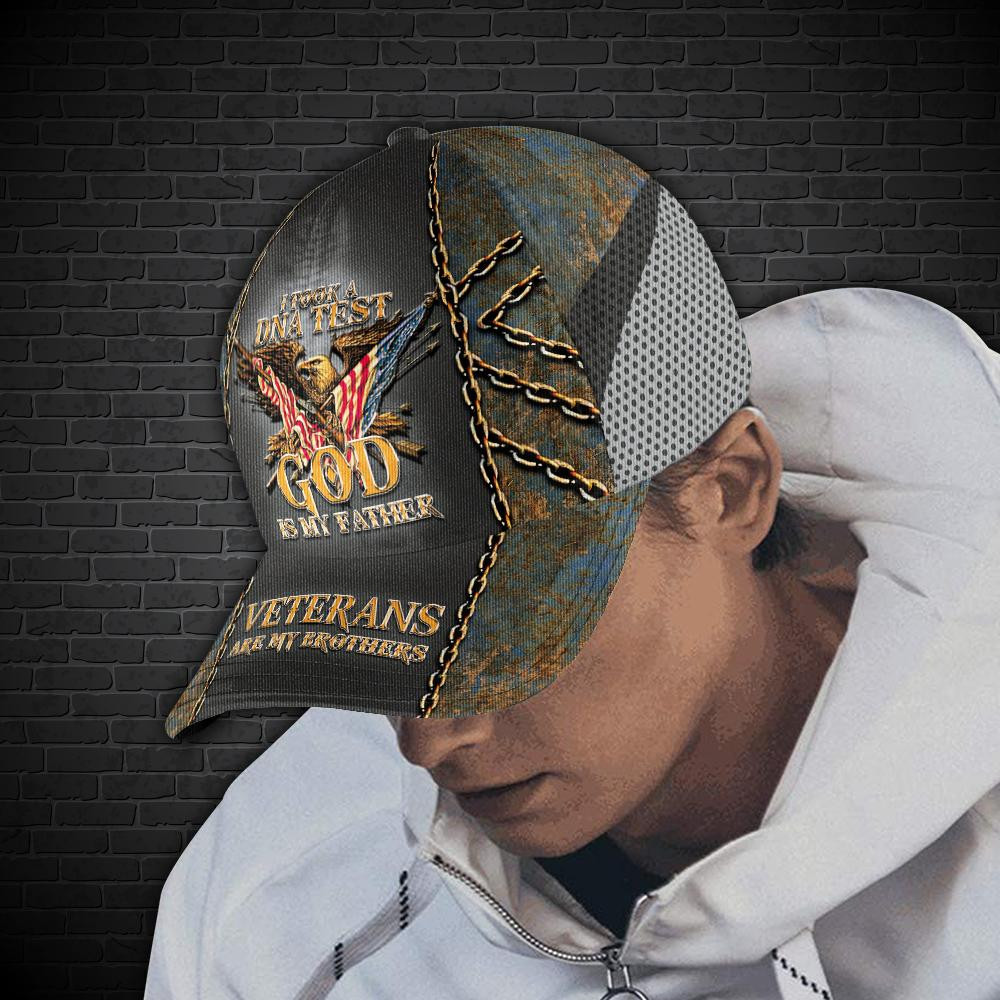 Adeenyc Veterans Cap , Veterans Are My Brothers Cap, Gifts For Veterans Trucker Hats Custom Hats Gifts For Men & Women